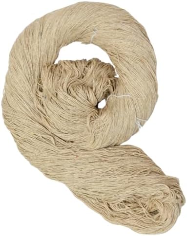 Knitsilk Tussah Carded Spun Silk Yarn 4 ply (4/30 Nm,100 Gm), Wild