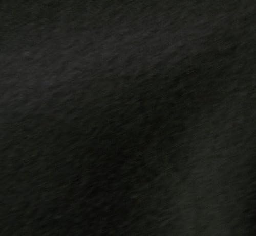 Jet Black Anti Pill Solid Fleece Fabric, 60” Inches Wide – Sold By The