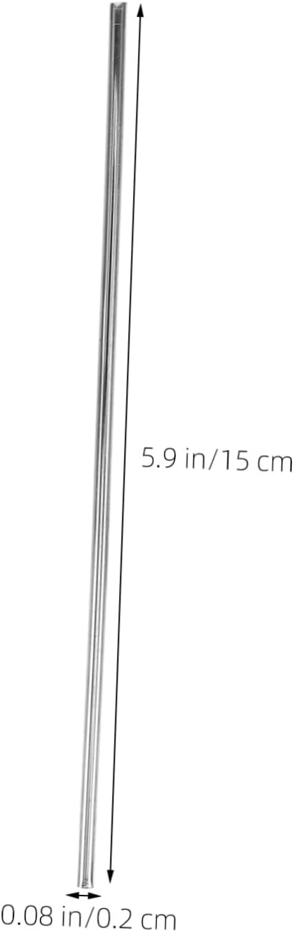 Steel Blocking Pins Set for Knitting and Crochet, 50pcs Silver
