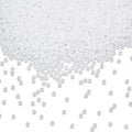 25g Miyuki Rocaille 15/0 Round Seed Beads Opaque White RR-402