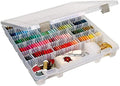 ArtBin Super Satchel Slim Craft Organizer with 20 Dividers, Clear