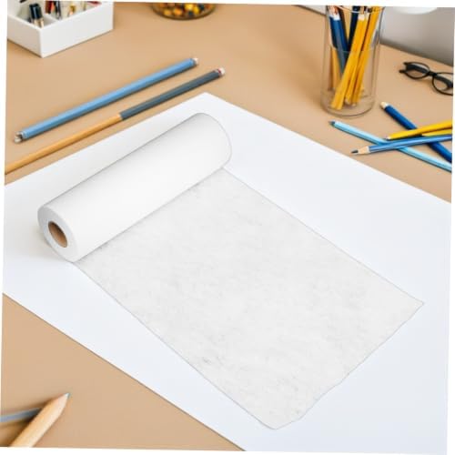 White Iron-on Fusible Interfacing Roll for Sewing and Quilting
