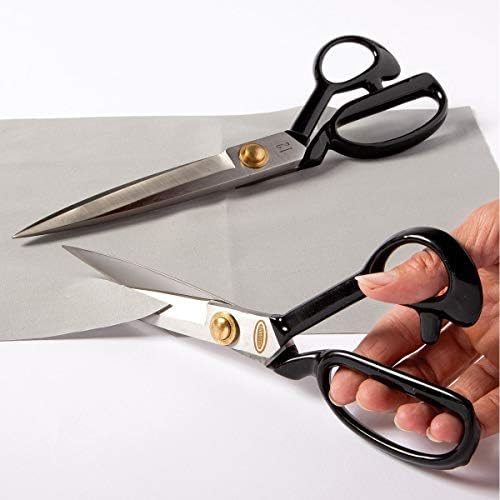 Sullivans Tailor Scissors for Fabric, 12-inch length, Black