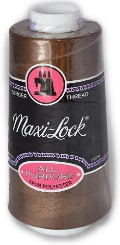 Maxi Lock All Purpose Thread Brown 3000 YD Cone MLT-013