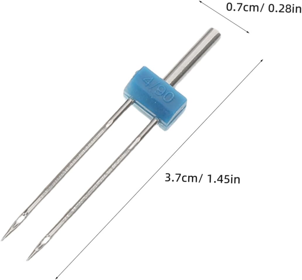Universal Twin Needles 12Pcs for Sewing Machine, Double Stitch