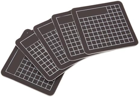 Semme 5 Pack Self Healing Cutting Mats Portable PVC Double Color