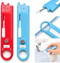 4-in-1 Sewing Threader Tool with Seam Ripper and Magnifying Glass