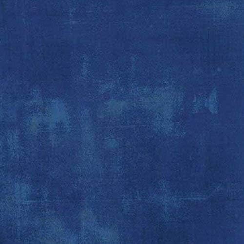 Cobalt Grunge Basics Moda 30150 223 Fabric by Moda Fabrics