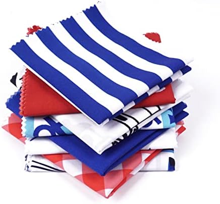 Soimoi 8 Pc Fat Quarter Bundle - Nautical Prints Print 18"x 22" DIY