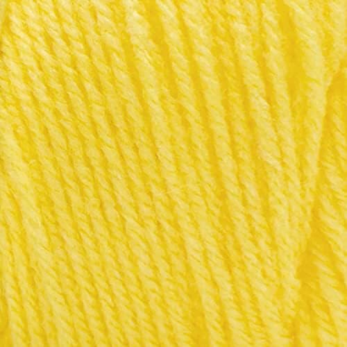 Red Heart Super Saver Bright Yellow Yarn - 3 Pack of 198g/7oz