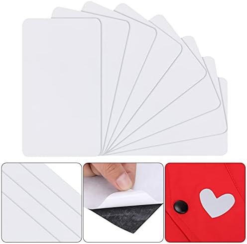 8 Pieces Nylon Repair Patch Self-Adhesive Waterproof Lightweight