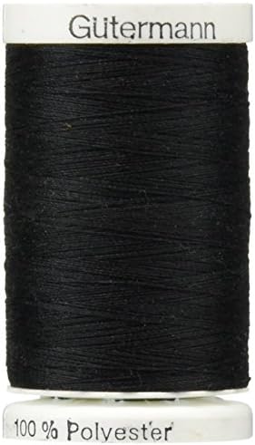 Gtermann Sew-All Thread 547 Yards - Black (2 Pack) - Polyester - All