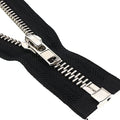 Leekayer #10 26 Inch Zippers for Jackets Sewing Coats Crafts Silver
