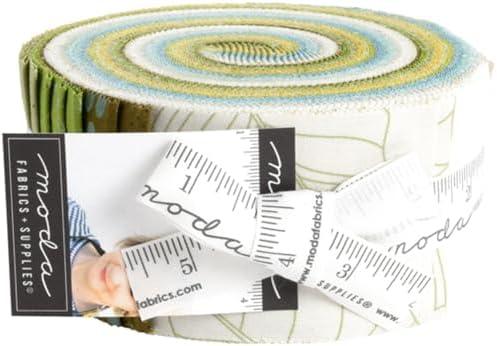 Zen Chic Olive You Jelly Roll 40 2.5-inch Strips Moda Fabrics 1880JR