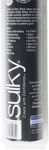Sulky ULTRA Solvy Water Soluble Stabilizer (12" x 8 yd)