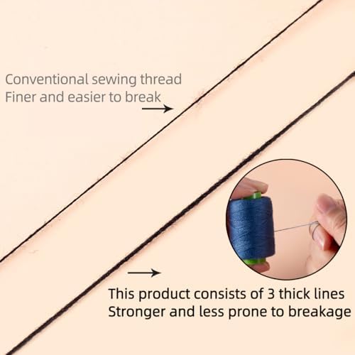 10 Color Sewing Thread Kit, Jean Thread 20s/3