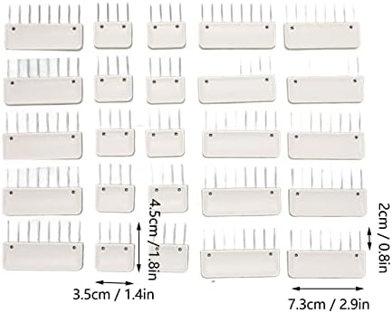 Knit Blocking Comb Set,Knitting Blocker Pin Crochet Fixed Comb T Pins