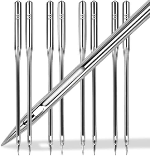60 PCS Universal Leather&Jeans Sewing Machine Needles, Size 100/16