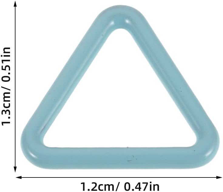 30Pcs Triangle Metal Stitch Markers for Crochet Beginners