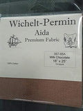 Wichelt Permin Premium AIDA Cross Stitch Fabric 14 Count Milk