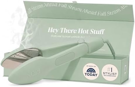 Nori Press Travel Steam Iron - Handheld Iron With 6 Fabric Settings