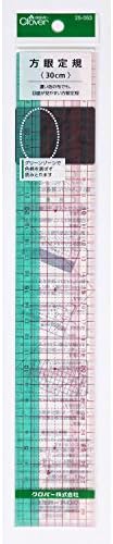 Clover 25-053 Square Ruler 11.8 inches (30 cm)