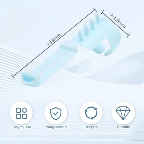 BRBASAP 8 Pieces Yarn Guide Rings for Crocheting Knitting Finger