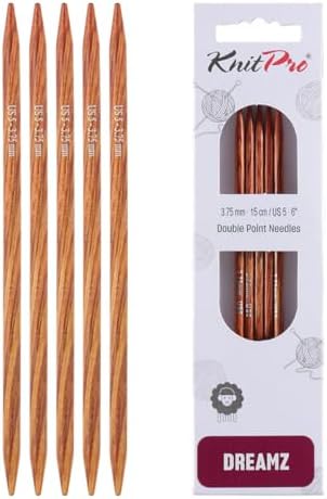 KnitPro Dreamz Double Pointed Needles 6" (15cm) | US Size 5 (3.75mm)