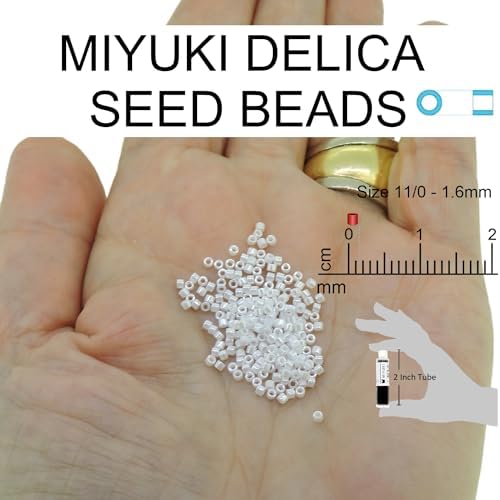 Duracoat Galvanized Pale Gold Miyuki Delica Beads 11/0 (DB2501-TB)
