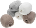 Fine Wool Yarn for Crocheting Scarves, Cardigans, and Gloves Xmas