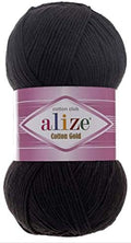 55% Cotton 45% Acrylic Alize Cotton Gold Yarn 1 Skein/Ball 100 gr