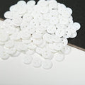 150Pcs 15mm White Two Hole Resin DIY Craft Sewing Buttons 5/8 Inch
