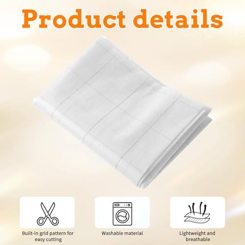 2''x2'' Gridded Fusible Interfacing, Fusible Grid Interfacing Nonwoven
