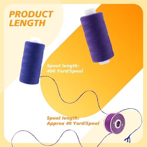 BDS-Home 50pcs 25 Colors Sewing Thread Set