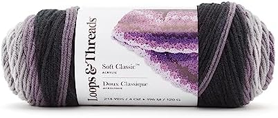 MICHAELS Bulk 12 Pack: Soft ClassicTM Ombre Yarn by Loops & Threads®