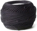 DMC 116 5-310 Pearl Cotton Thread Balls, Black, Size 5