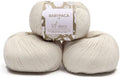 100% Baby Alpaca Yarn 3 Skeins 150g DK Weight Knitting Crochet A.