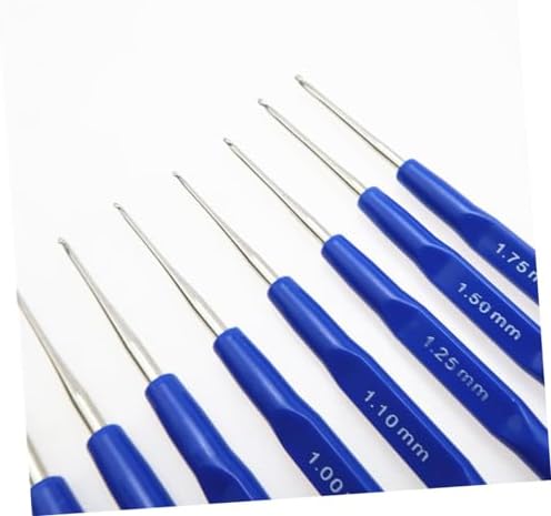 8-Piece Crochet Hook Set, 0.6 to 1.75mm