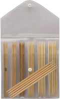 Knitter's Pride KP900525 Bamboo Double Pointed Needle Socks Kit, 6"