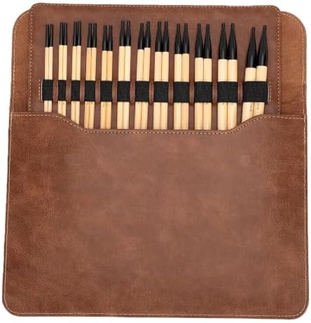 Jenivaint Interchangeable Knitting Needles Set, 12 Sizes 3.5 to 10.0mm