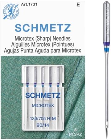 SCHMETZ Microtex Sharp Sewing Machine Needles - Quilting &
