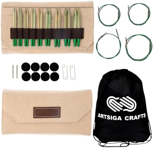 Lykke Grove 3.5-inch Interchangeable Circular Knitting Needle Set