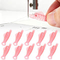 Bepisof 10 Pack Mini Pink Fish Type Needle Threader