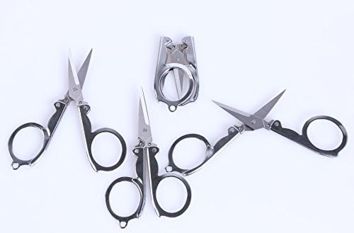 Shapenty Stainless Steel Folding Portable Travel Scissors Foldable
