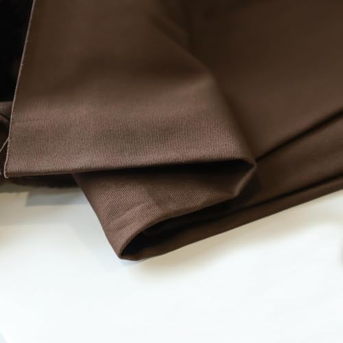 Simple&opulence Canvas Fabric by the Yard, 59'' Wide, Premium Natural