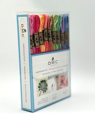 DMC Embroidery Floss Pack - Variegated - 8.7 Yards - 36 skeins