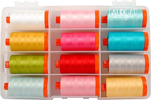 Sedef Imer Rhapsody Aurifil Thread Kit 12 Large Spools 50 Weight