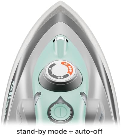 oliso M3Pro Project Mini Steam Iron - Sewing, Quilting, Travel - Aqua