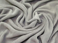 Minerva Crafts Anti Pill Polar Fleece Fabric Silver - per Yard