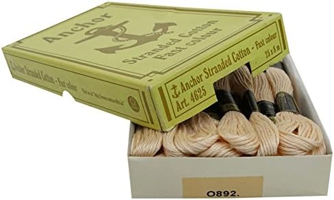 Anchor Hand Cross Stitch Stranded Cotton Embroidery Thread Floss Pack